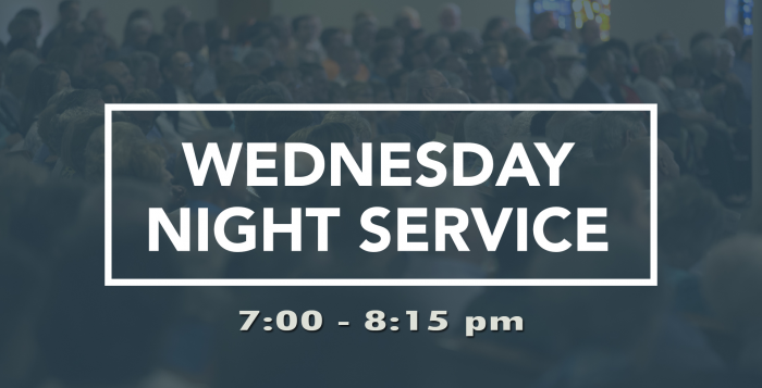 Wednesday Night Service Banner